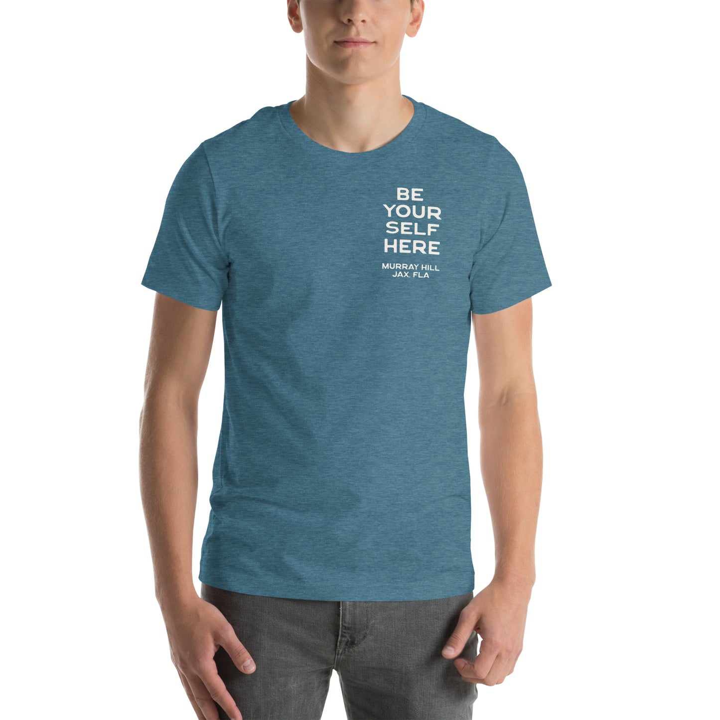 Be Yourself Here Tee