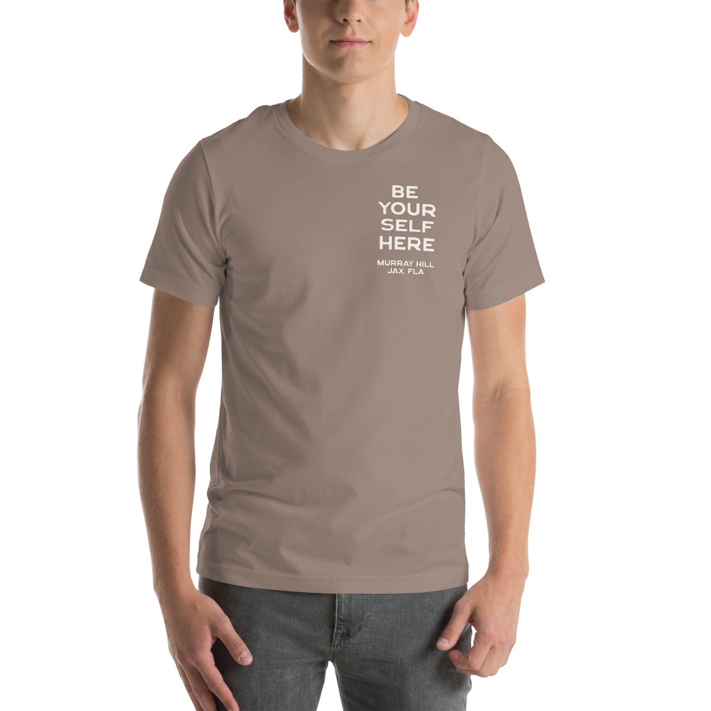 Be Yourself Here Tee